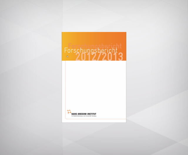 Research Report 2012/2013